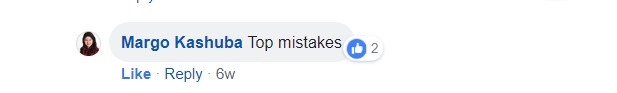 Top mistakes