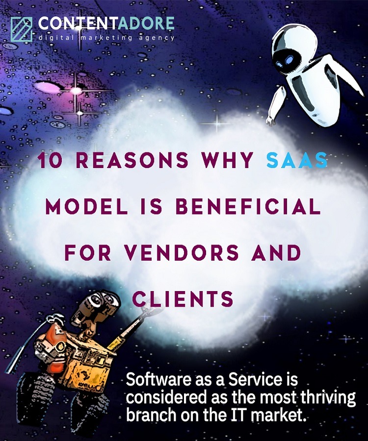 10 Reasons Why SaaS Model Is Beneficial For Vendors And Clients promo image